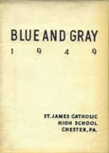 St. James High School 1949 yearbook cover photo