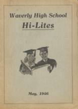 Waverly High School 1946 yearbook cover photo