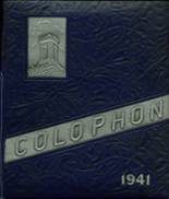 Wyomissing Area High School 1941 yearbook cover photo