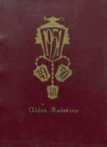 Alden High School 1951 yearbook cover photo