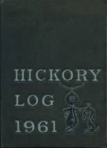 Hickory High School 1961 yearbook cover photo