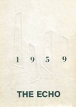Jackson Township School 1959 yearbook cover photo