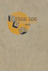 Cedar Vale High School 1926 yearbook cover photo
