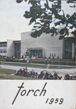 Edison High School 1959 yearbook cover photo