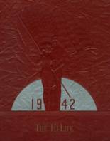 Denton High School 1942 yearbook cover photo