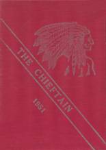 Greenwood Community High School 1951 yearbook cover photo