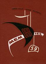 1959 Orrville High School Yearbook from Orrville, Ohio cover image