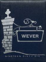 Media-Wever High School 1966 yearbook cover photo