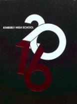 Kimberly High School 2016 yearbook cover photo