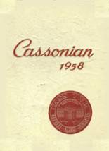 Cass Township High School 1958 yearbook cover photo