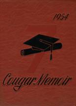 Charleroi High School 1954 yearbook cover photo