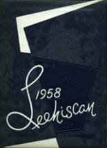 1958 Leetonia High School Yearbook from Leetonia, Ohio cover image