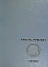 Highland Park High School 1968 yearbook cover photo