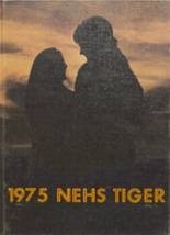 New England High School 1975 yearbook cover photo