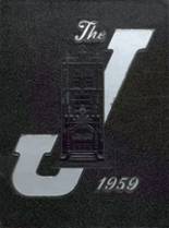 Joliet Township High School  1959 yearbook cover photo