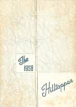 Eastwood High School 1958 yearbook cover photo