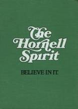 Hornell High School 1977 yearbook cover photo