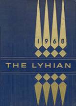 1968 Lyeffion High School Yearbook from Evergreen, Alabama cover image