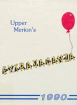 Upper Merion High School 1990 yearbook cover photo