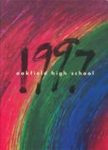 Oakfield High School 1997 yearbook cover photo