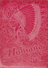 Woodville High School 1952 yearbook cover photo