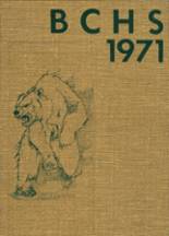 Bear Creek High School 1971 yearbook cover photo