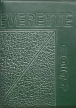 Everest High School 1954 yearbook cover photo