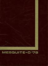 1978 Mesquite High School Yearbook from Mesquite, Texas cover image