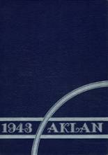 Acalanes High School 1943 yearbook cover photo