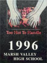 Marsh Valley High School 1996 yearbook cover photo