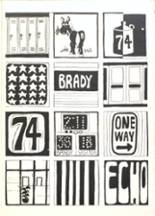 1974 Brady High School Yearbook from West st. paul, Minnesota cover image