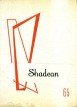 Shadyside High School 1965 yearbook cover photo