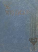 Yates Center High School 1947 yearbook cover photo