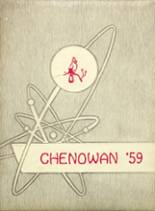 Chenoa High School 1959 yearbook cover photo