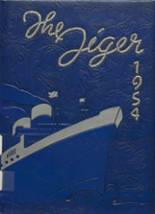 Dover High School 1954 yearbook cover photo