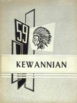 Kewanna High School 1959 yearbook cover photo