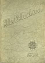 Columbia City High School 1938 yearbook cover photo