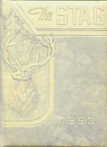 St. Agnes Academy 1953 yearbook cover photo