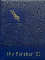 Jal High School 1953 yearbook cover photo