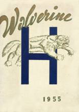 1955 Holdenville High School Yearbook from Holdenville, Oklahoma cover image