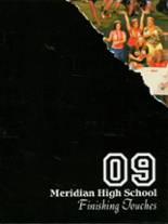 2009 Meridian High School Yearbook from Sanford, Michigan cover image