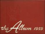 Adams High School 1959 yearbook cover photo