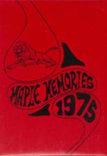 Dayton High School 1975 yearbook cover photo