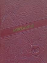 Merrillville High School 1945 yearbook cover photo