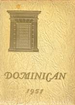 Dominican Academy 1951 yearbook cover photo