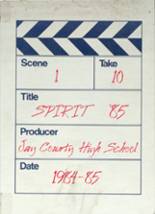 Jay County High School 1985 yearbook cover photo