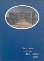 Binghamton Central High School (thru 1982) 1978 yearbook cover photo