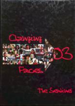 2003 Sheridan High School Yearbook from Thornville, Ohio cover image