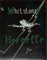 Whetstone High School 1955 yearbook cover photo