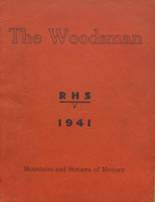 Richwood High School 1941 yearbook cover photo